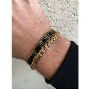 ROMAN SPEED BRACELET - BLACK