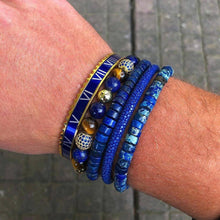 Load image into Gallery viewer, ROMAN SPEED BRACELET - BLUE